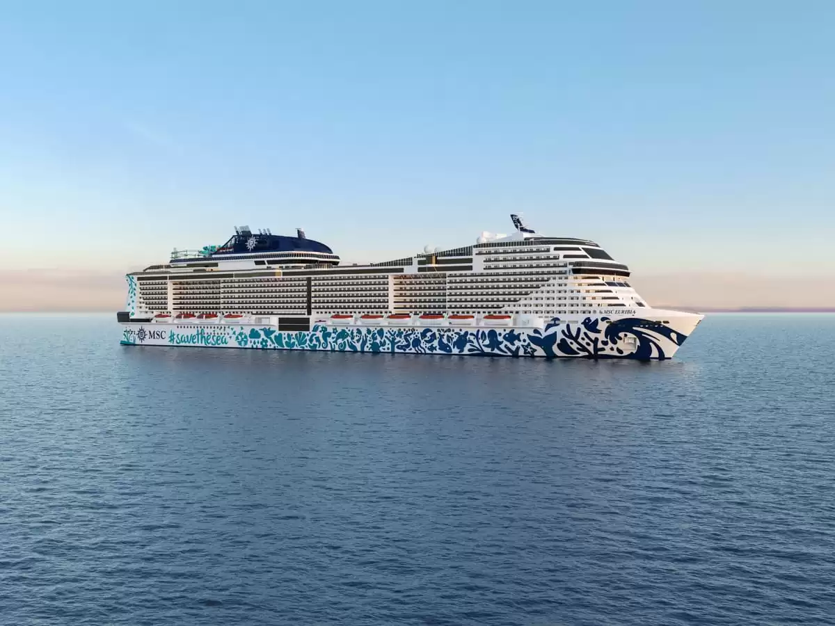 le MSC Euribia :  cabine 72