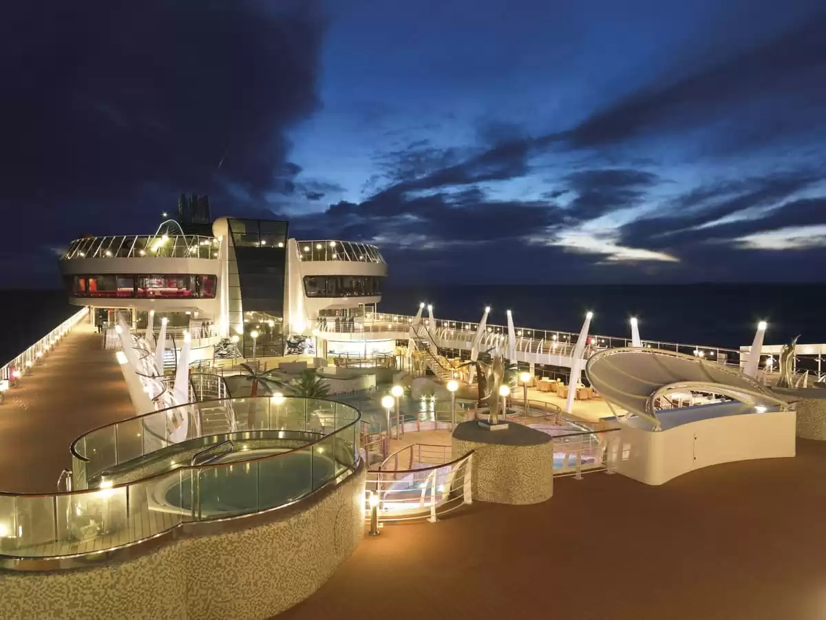 le MSC Fantasia :  cabine 104