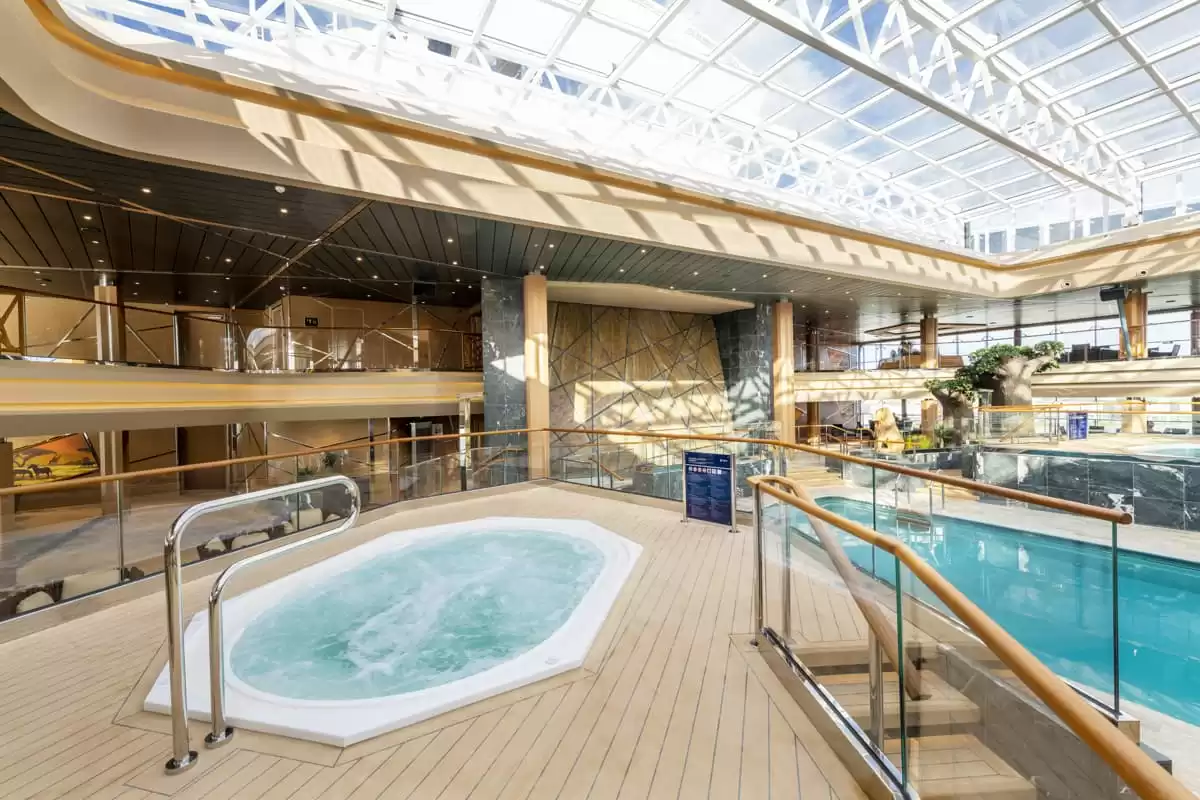 le MSC Grandiosa :  cabine 54