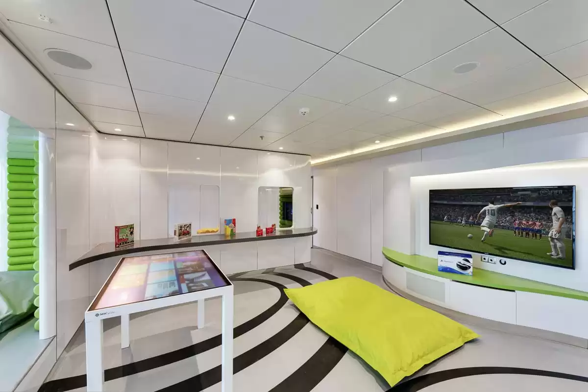 le MSC Meraviglia :  cabine 21