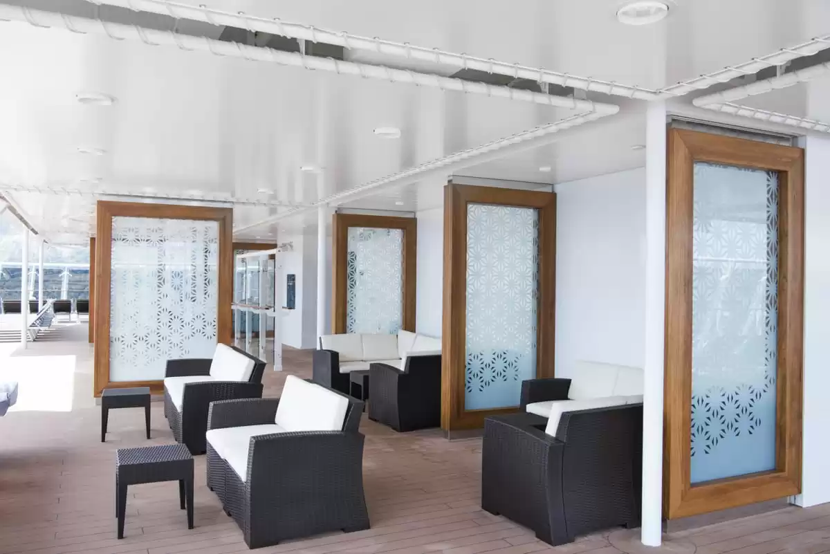 le MSC Meraviglia :  cabine 43