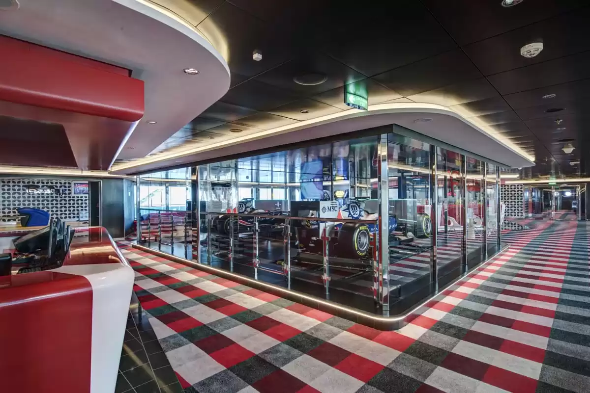 le MSC Meraviglia :  cabine 59