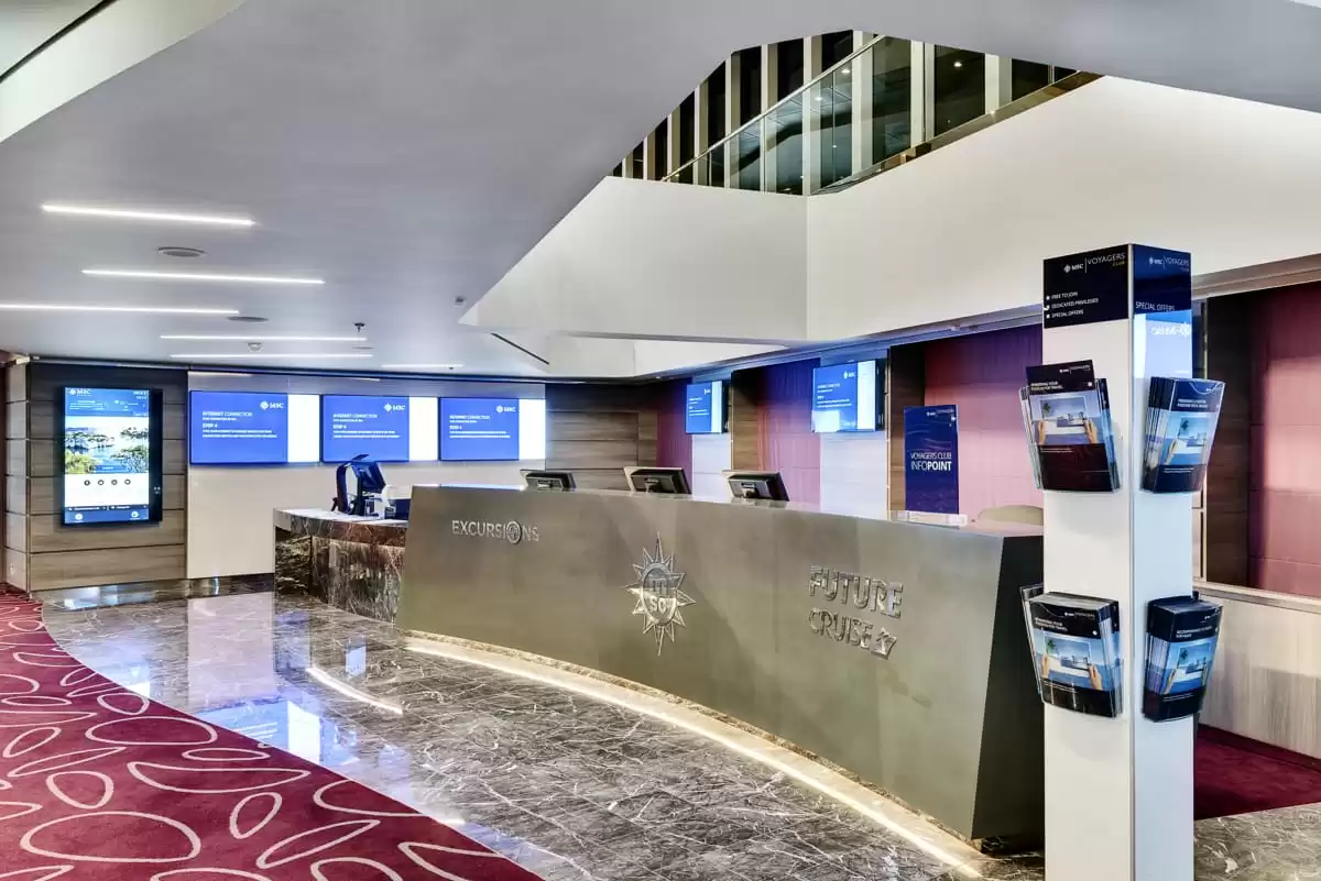 le MSC Meraviglia :  cabine 81