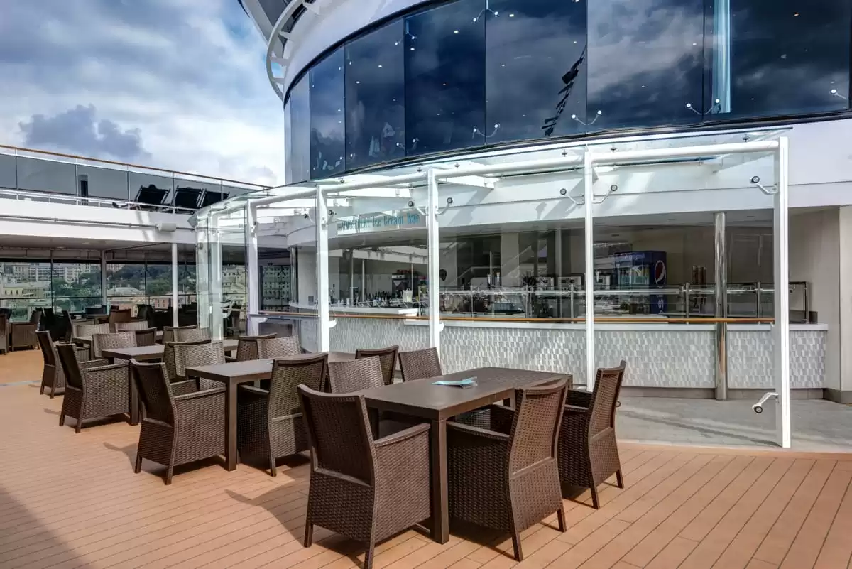 le MSC Meraviglia :  cabine 109