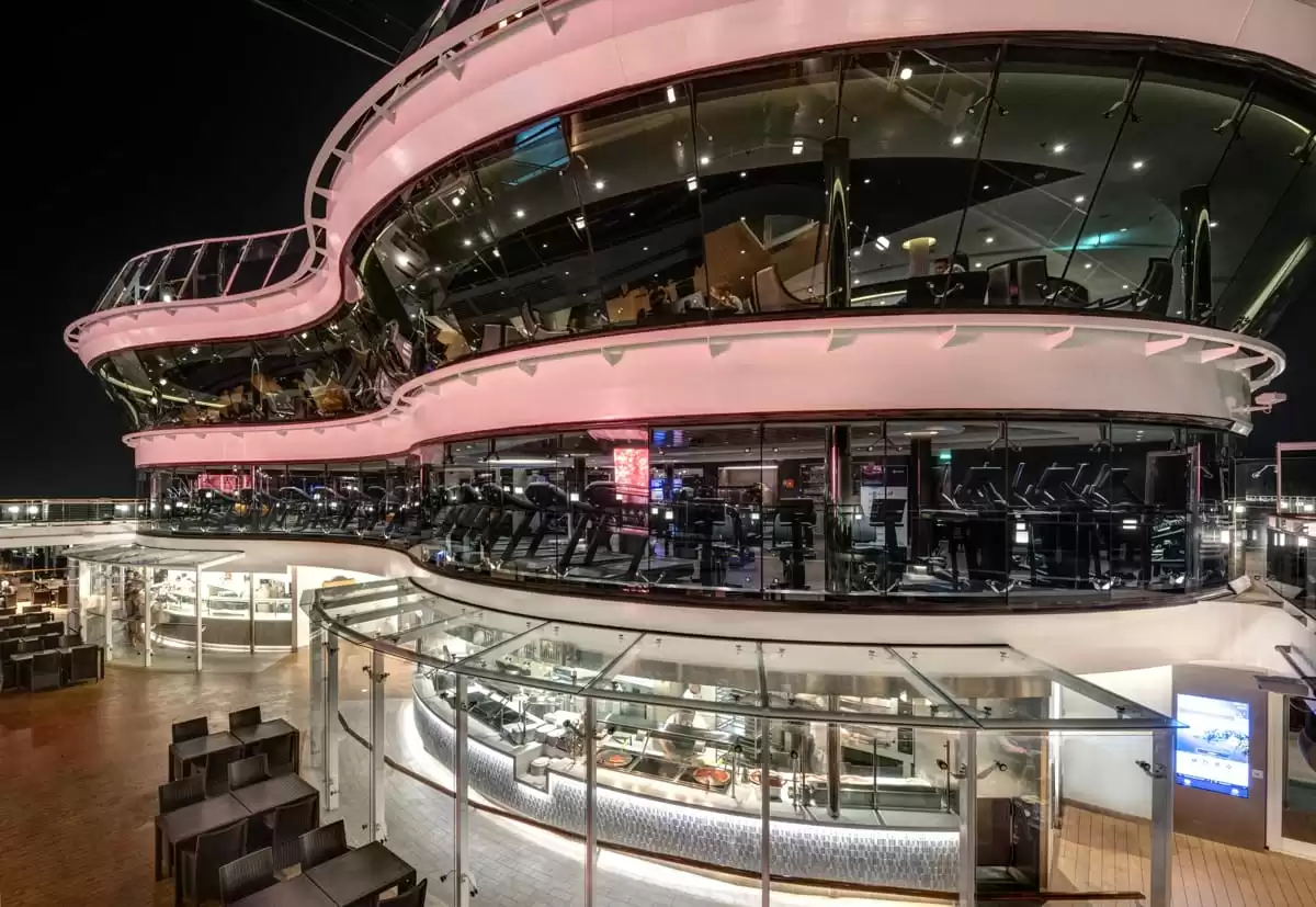 le MSC Meraviglia :  cabine 110