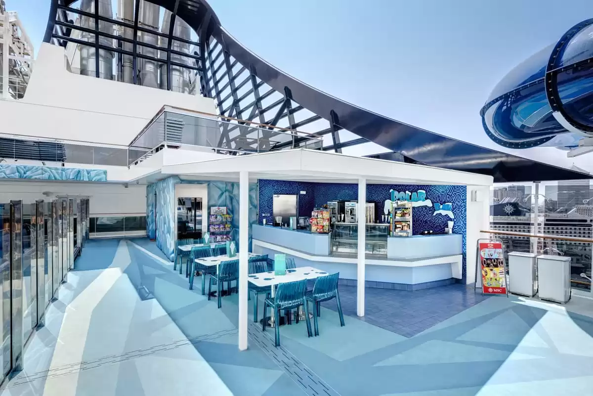 le MSC Meraviglia :  cabine 116