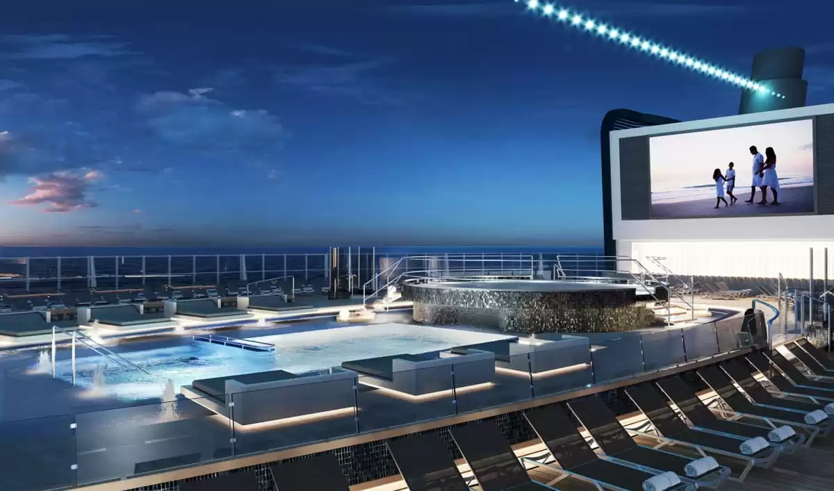 le MSC Seashore :  cabine 3