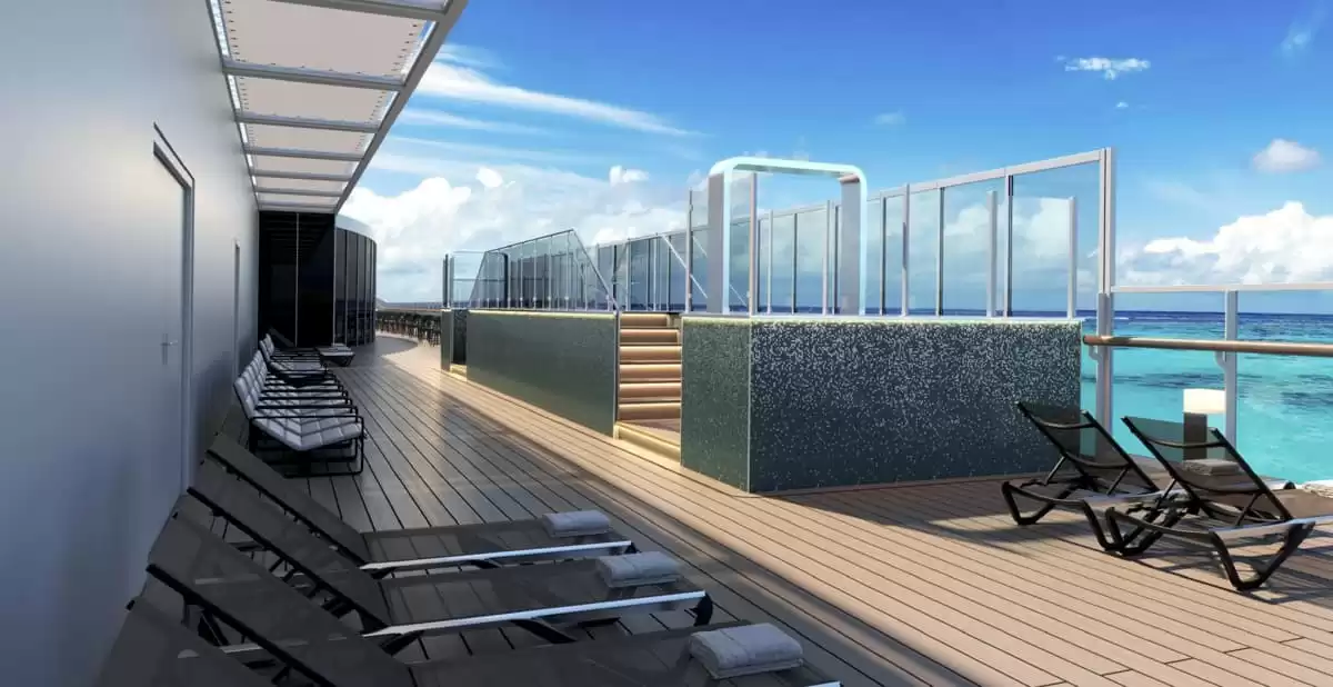 le MSC Seashore :  cabine 31