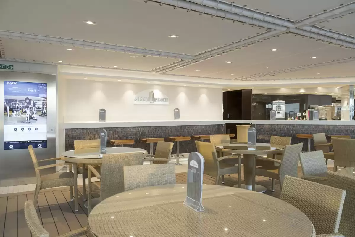 le MSC Seaside :  cabine 31