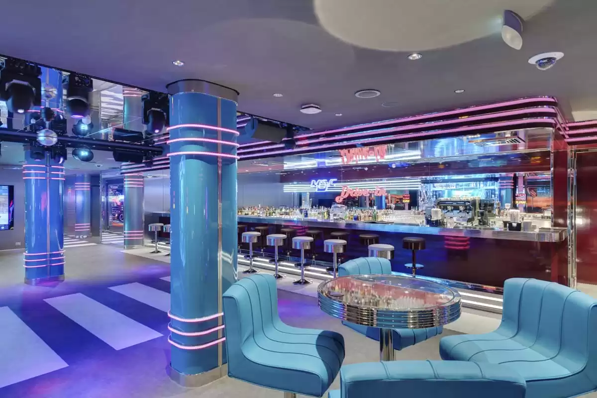 le MSC Seaside :  cabine 51