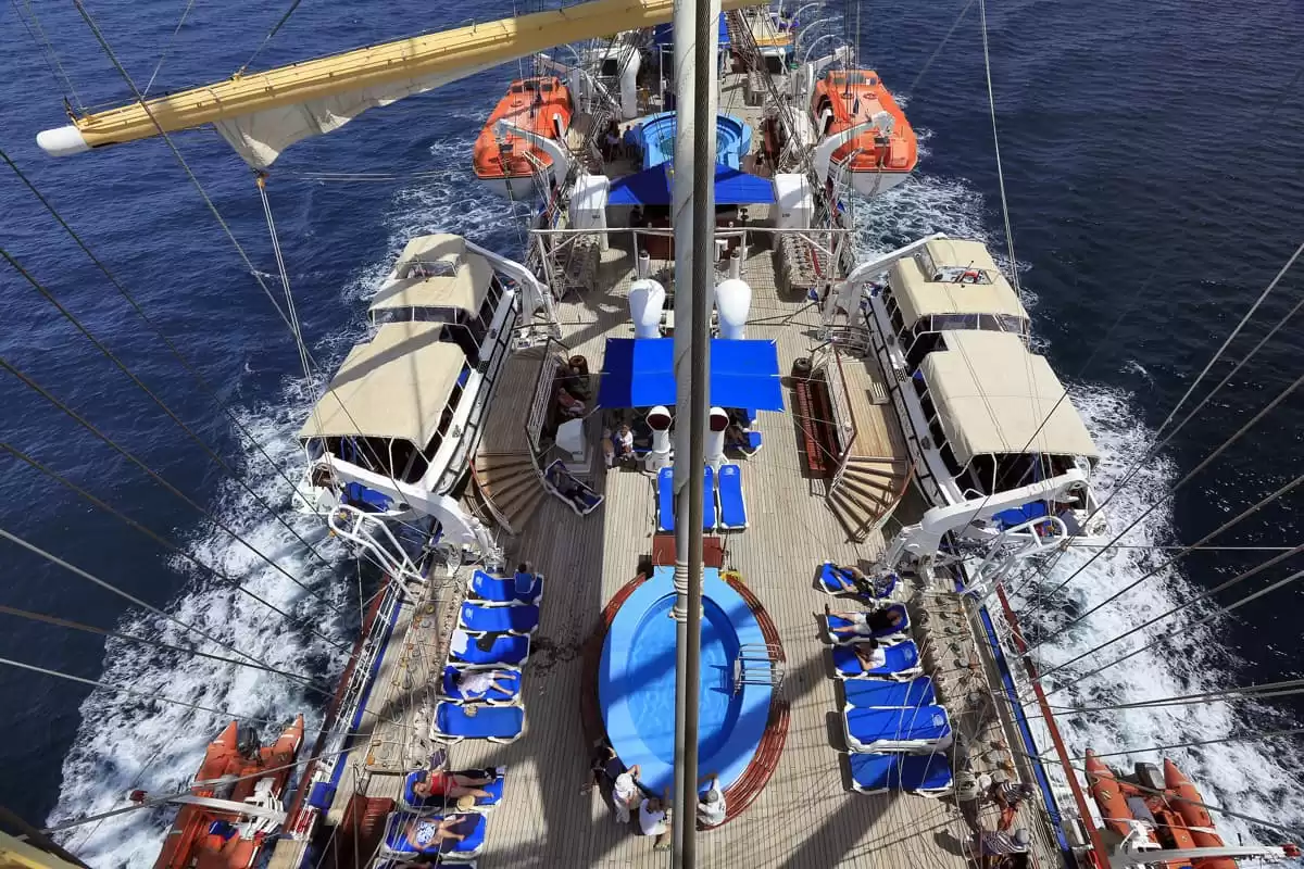 le Royal Clipper :  cabine 6