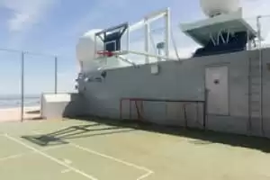 Terrain de basketball