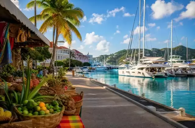 Marigot à Saint-Martin