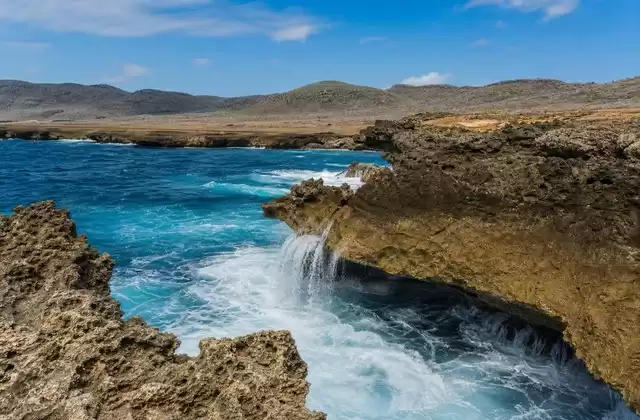 Shete Boka ou la côte nord de Curaçao