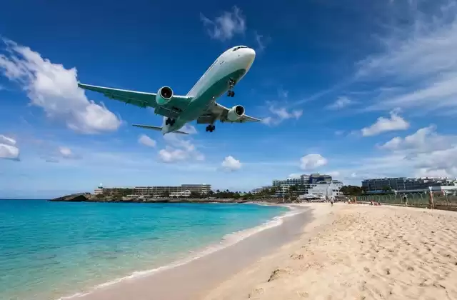 Maho Beach à Saint-Martin