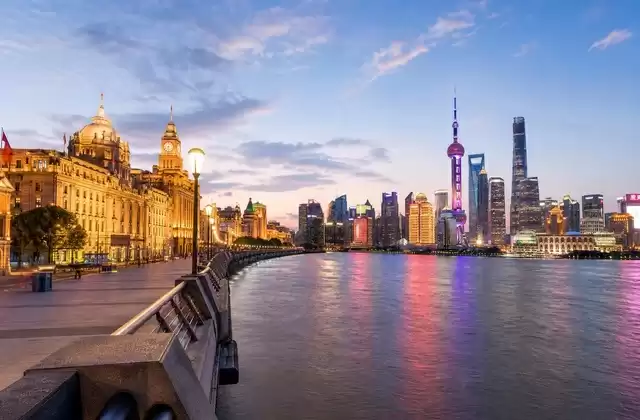 Le Bund à Shanghai