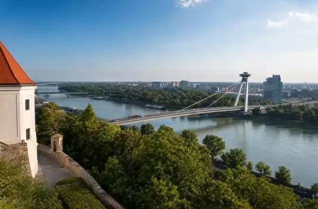 Depuis le château de Bratislava