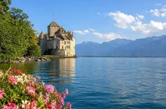 Sur le lac Léman