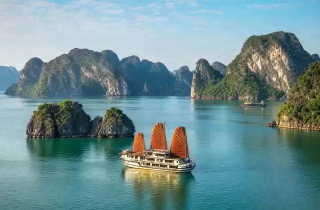 Dans la baie d’Ha Long
