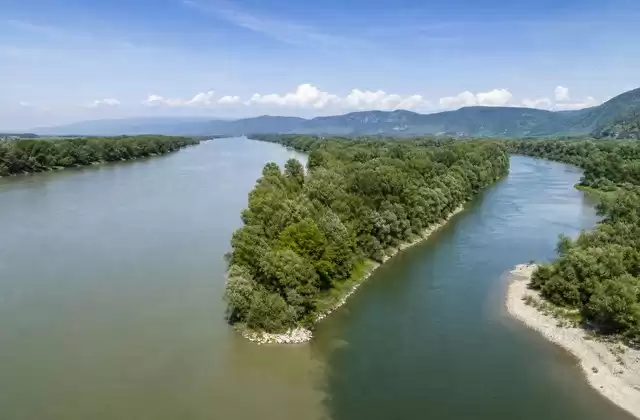 Confluence Danube-Morava