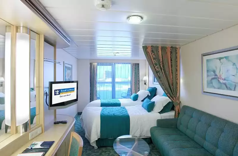 Cabine avec vue sur la mer et balcon