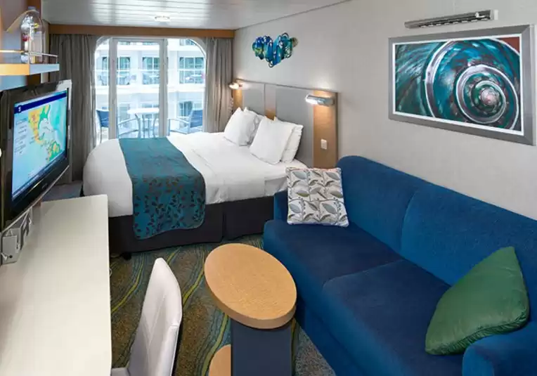 Cabine avec vue sur le Boardwalk et balcon