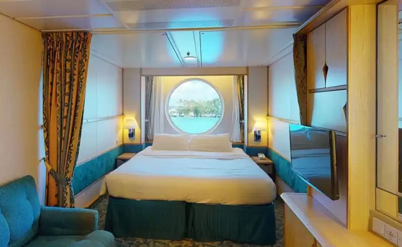 Cabine avec vue sur la mer