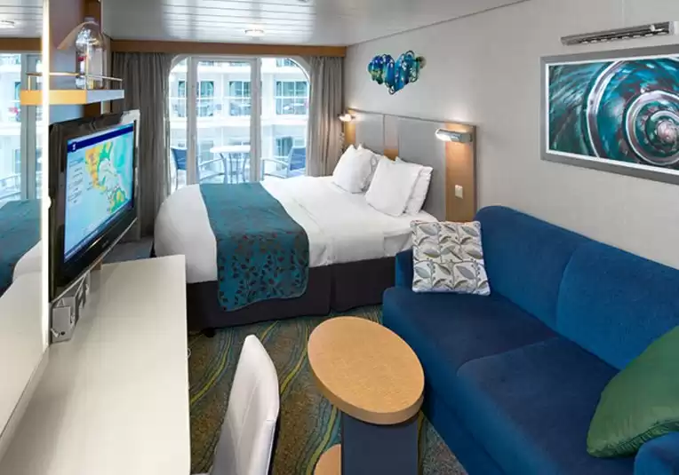 Cabine avec vue sur le Boardwalk et balcon