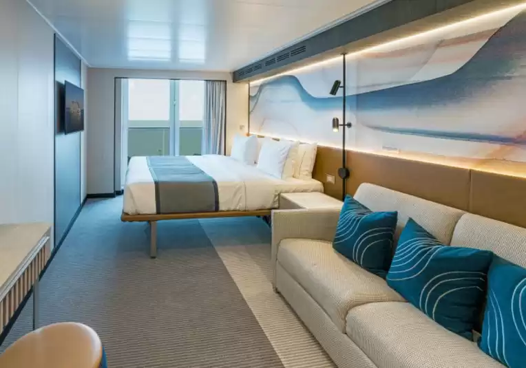 Cabine balcon à l'arrière
